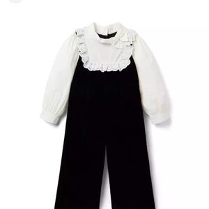 Janie and Jack Black Velvet Jacket